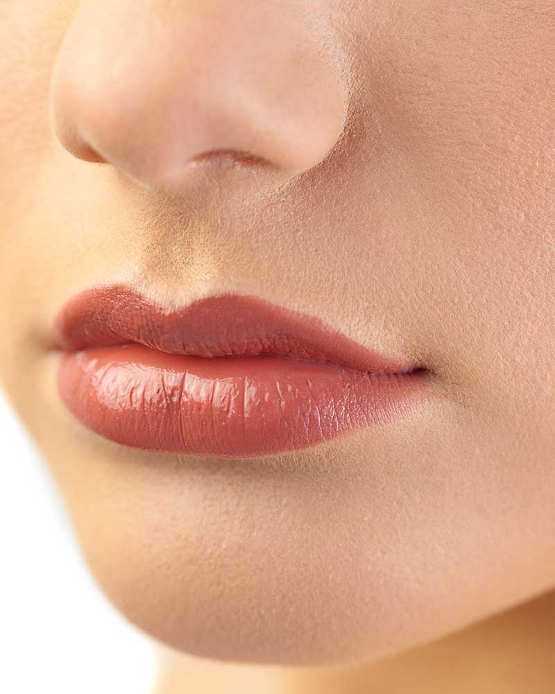 Close-up of natural lip results — Rayhana Esthetics Pittsburgh PA
